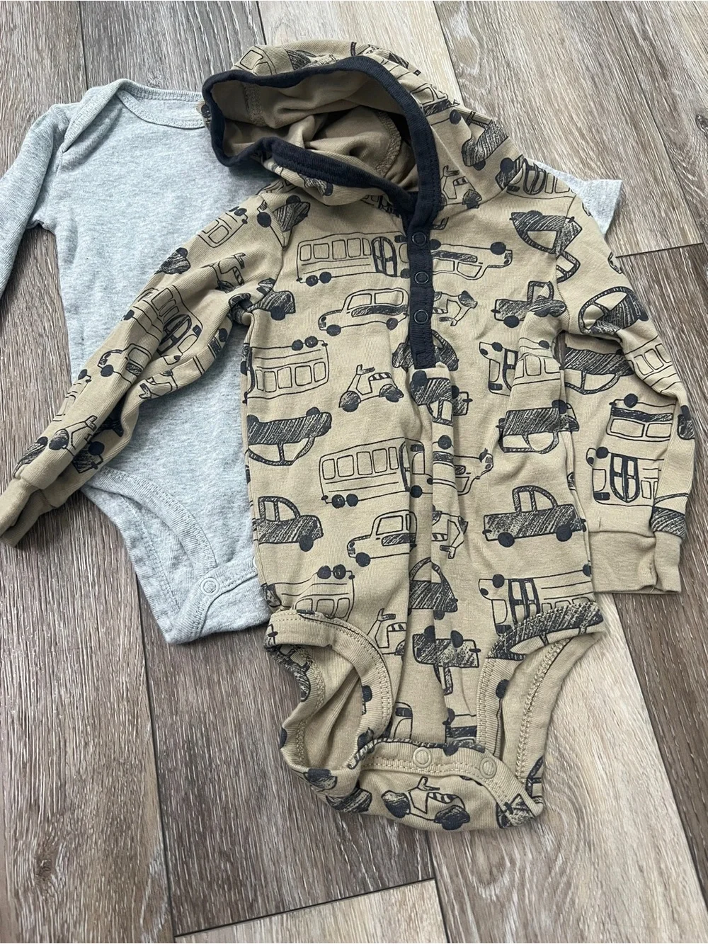 Bundle baby boy long sleeve bodysuit tee